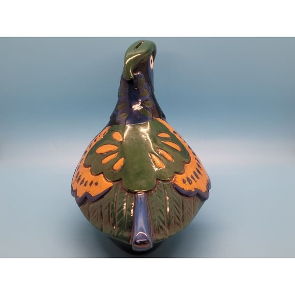 Ceramic Parrot Bank - Picture 3 of 7